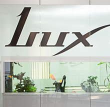 Eingangsbereich der Zahnarztpraxis LUX im Weserpark